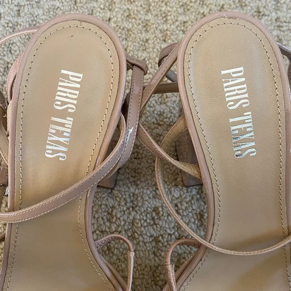 Paris Texas Blush Platform Sandals